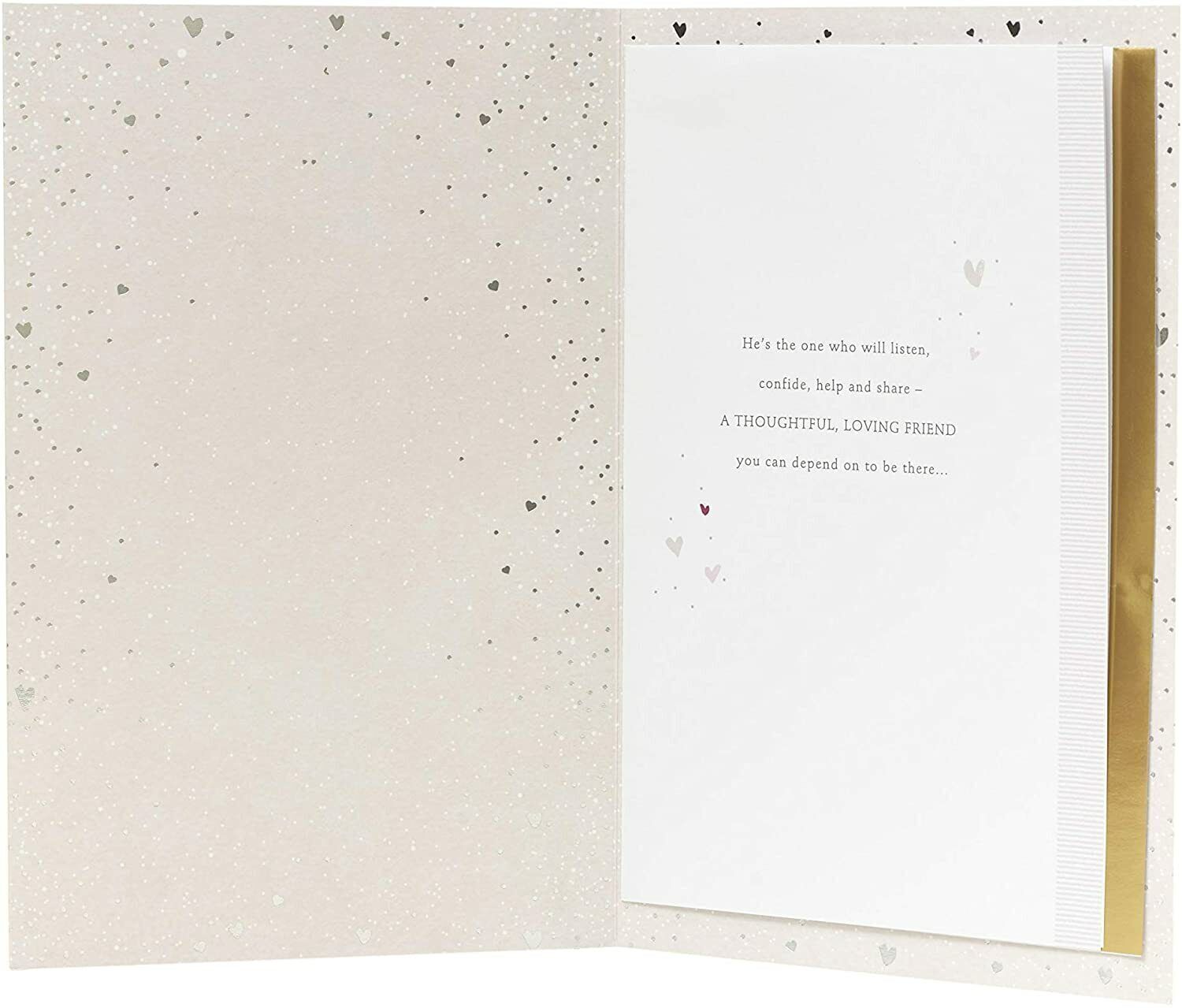 Beautiful Design Husband Anniversary Card With Sentimental Message