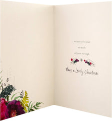 Christmas Card for Sister – Heartfelt Festive Design