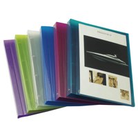 Rapesco 25mm 4 Ring Presentation Binder A4 Clear (Pack 10) - 0717