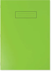 Silvine NBA4BT A4 Bright Exercise Notebook - Assorted Colours