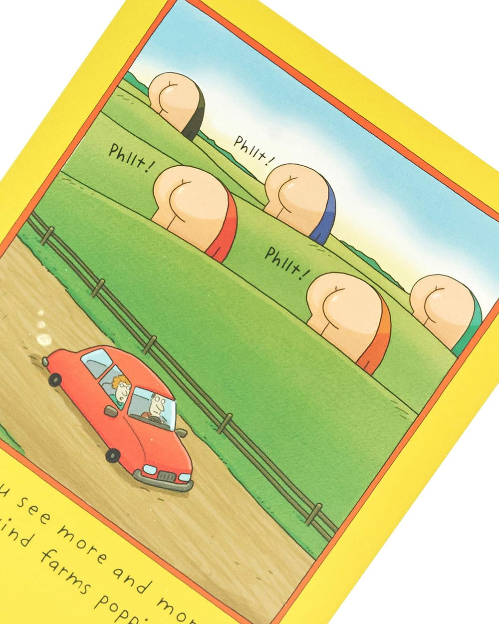 Funny Wind Farms Birthday Card