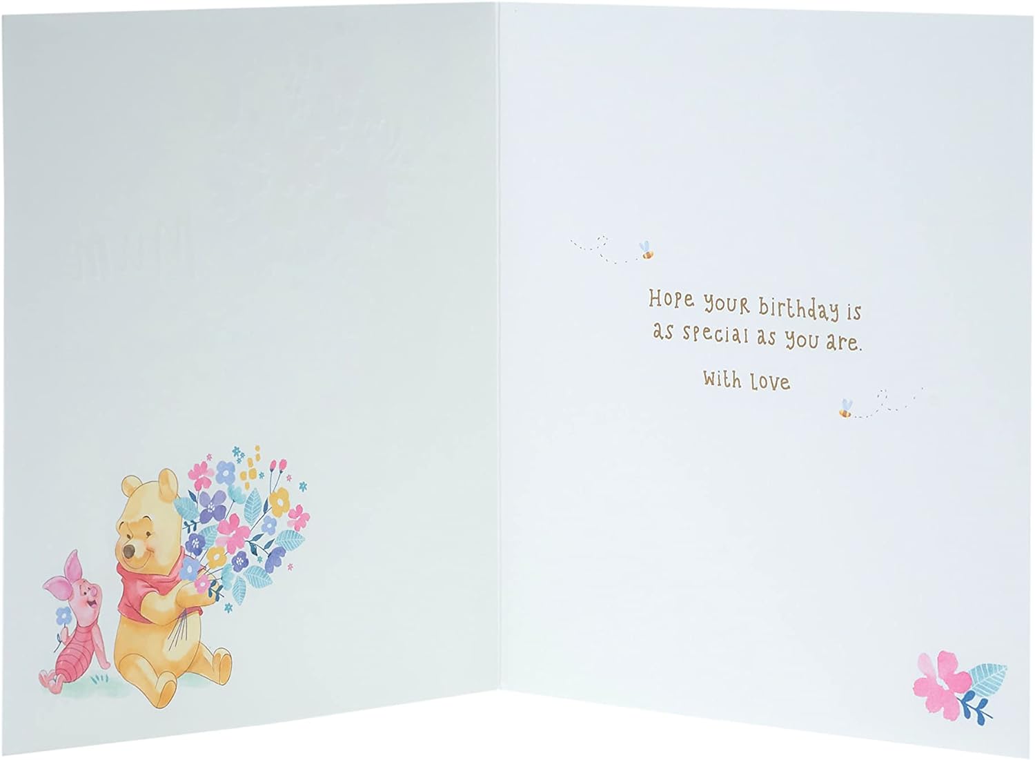 Disney Winnie The Pooh Mum Birthday Card