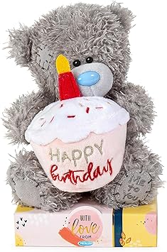 M7 Happy Birthday Cupcake Plush