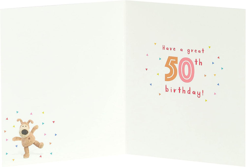 Boofle 50th Birthday Card