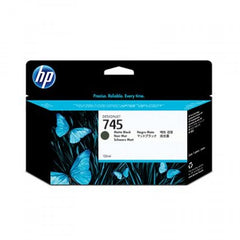 HP No 745 Matte Black Ink Cartridge 130ml - F9J99A