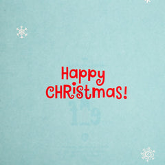 Funny Elf Design Christmas Greeting Card for Nephew with Playful Festive Theme