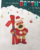 Boofle For An Amazing Brother – Cute Christmas Greeting Card