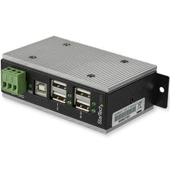 StarTech.com 4 Port Ind USB2 Hub ESD 350W Protection