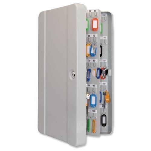 ValueX Key Cabinet 200 Hook Key Lock Steel Grey