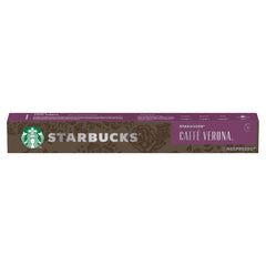STARBUCKS by Nespresso Caffe Verona Espresso Coffee Capsules (Pack 10) - 12423396