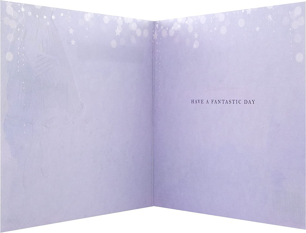 Hallmark Birthday Card - Contemporary Illustrated Fashion Design