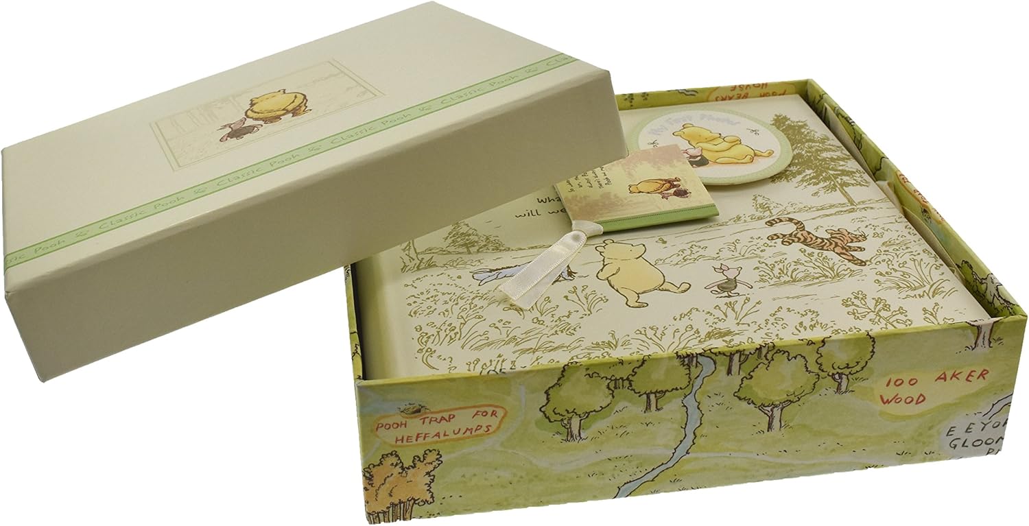 Disney Magical Beginnings Classic Pooh My First Photos Baby Album for 6 x 4 Photographs New (DI165), 200 g WBM-GFT45