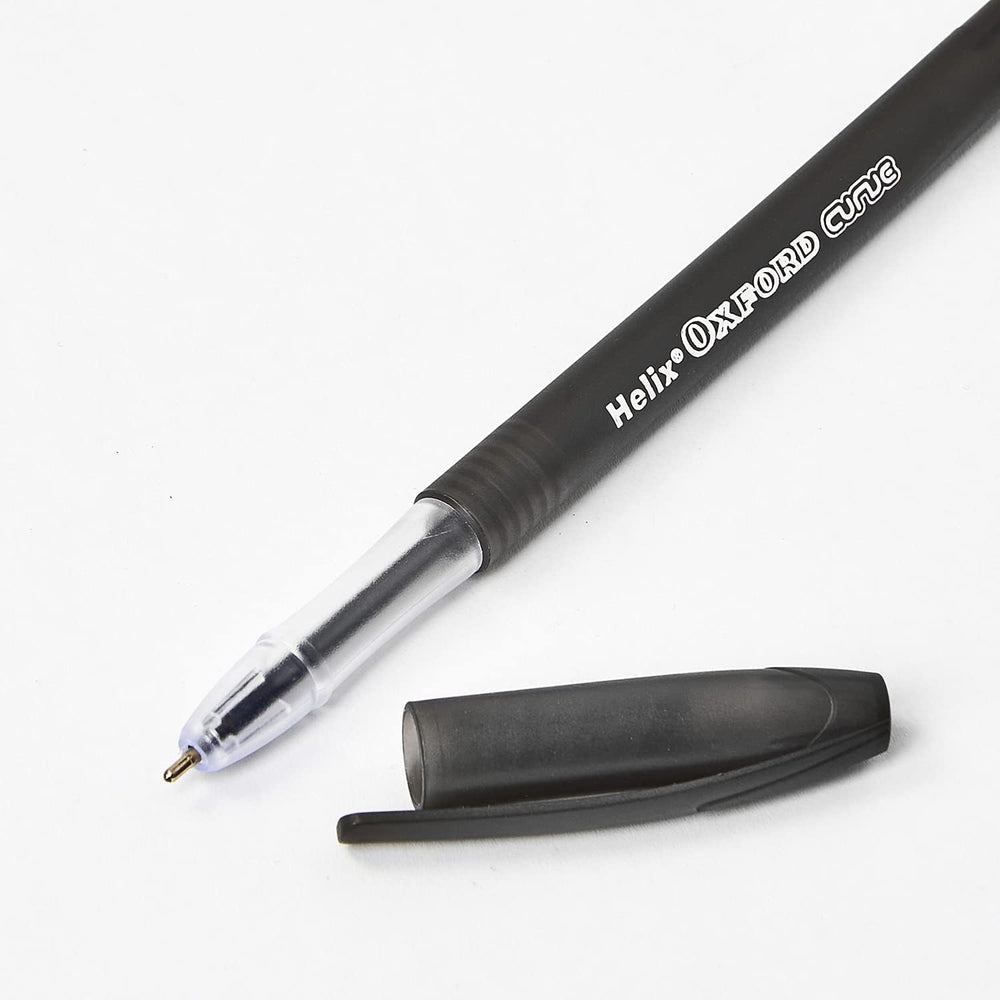 WRITING CURVE PENS X10 BLACK