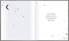You Are My Sun, Moon & Stars Valentine's Day Card Valentines Cards