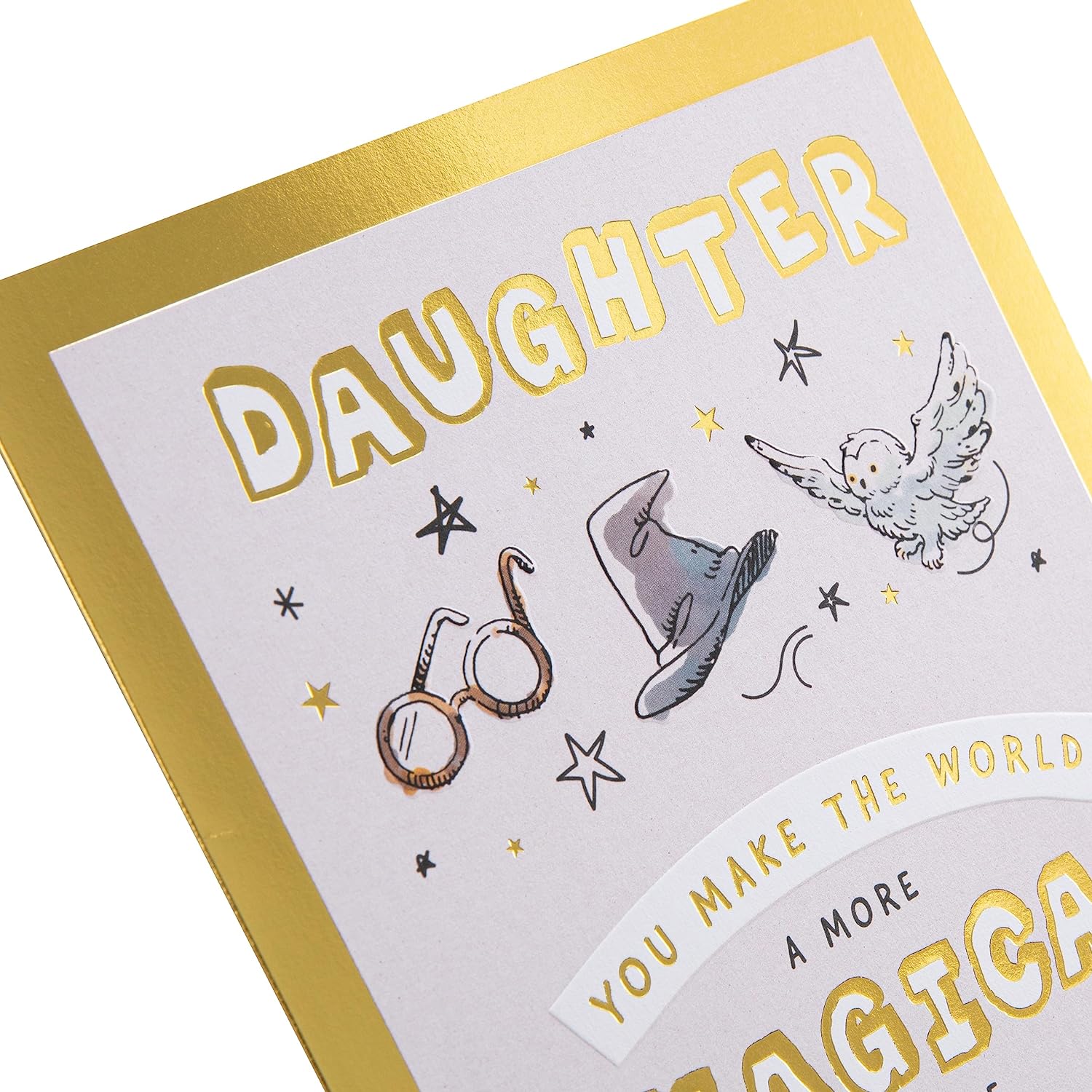 Warner Brother Harry Potter Magical Daughter Birthday Card
