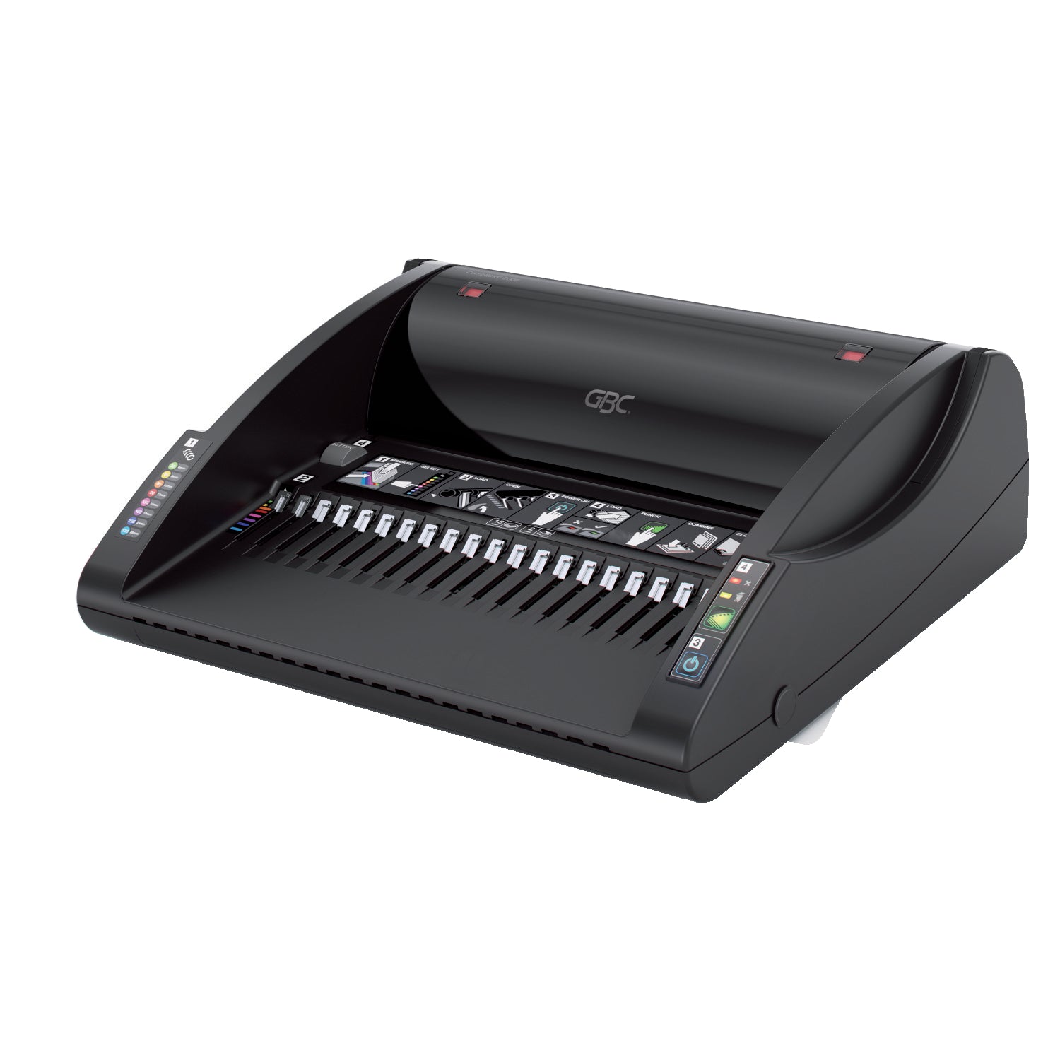 GBC CombBind C200E Electric Comb Binding Machine Dark Grey 7101045UK DD