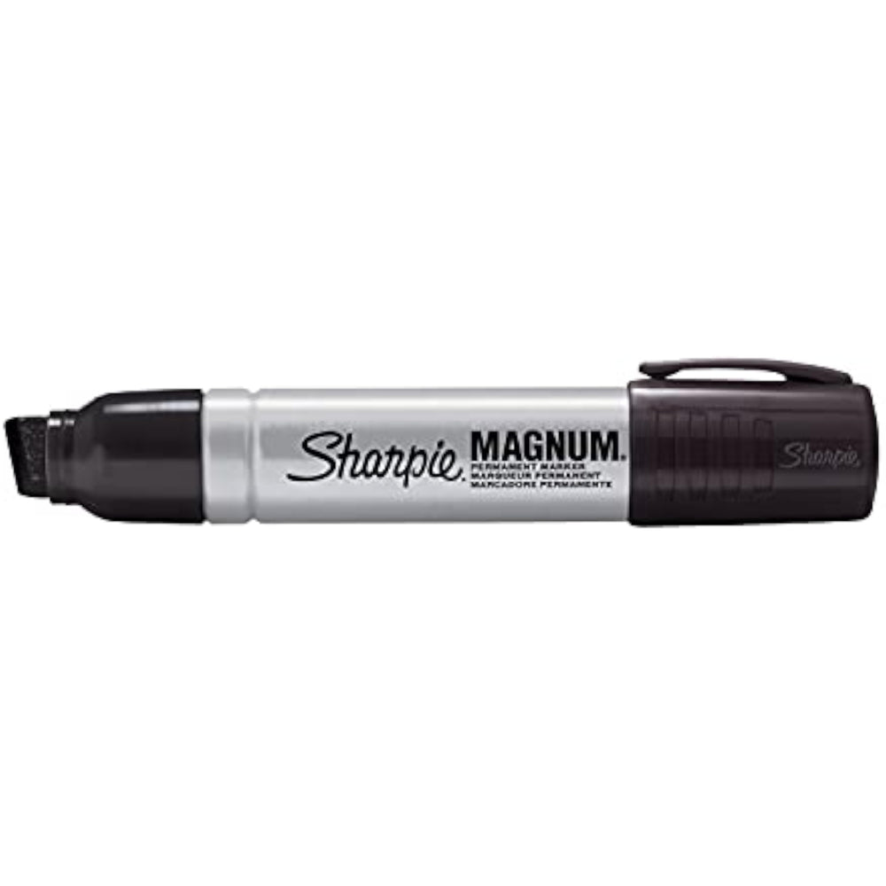 Sharpie Magnum Permanent Marker Large Chisel Tip (Pack of 12)