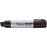 Sharpie Magnum Permanent Marker Large Chisel Tip (Pack of 12)