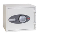 Phoenix Titan Size 1 Fire and Security Safe Electronic Lock White FS1281E DD