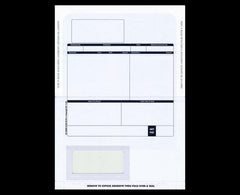 Sage Compatible 1 Part Payslip Mailer Tape Seal (Pack 500) SE100