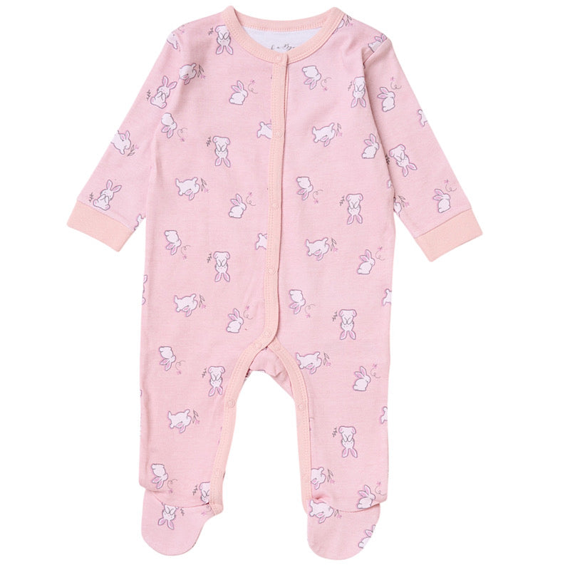 Send It By Pink Bunny Snuggles 5 Piece Set