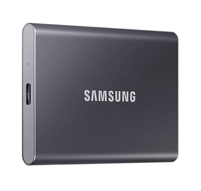 Samsung 2TB T7 USB C Titan Grey External Solid State Drive