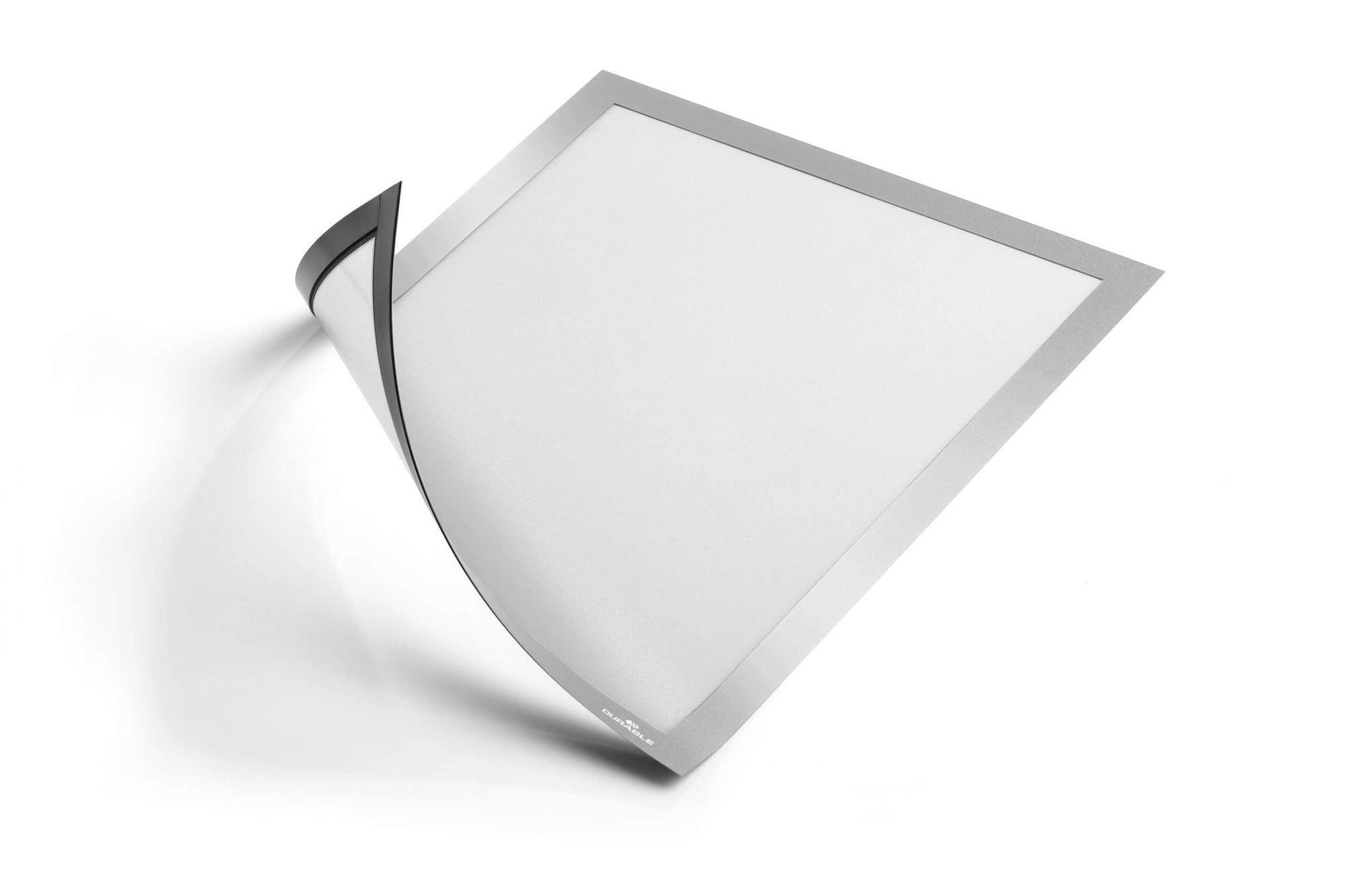 Durable DURAFRAME Magnetic Frame Sign & Document Holder A4 Silver (Pack 5) - 486923