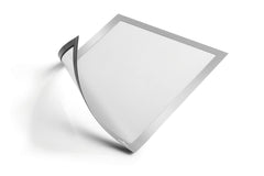 Durable DURAFRAME Magnetic Frame Sign & Document Holder A4 Silver (Pack 5) - 486923