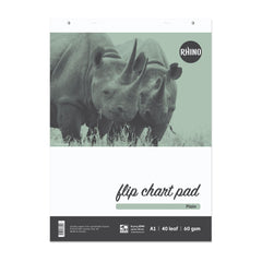 Rhino A1 Flipchart Pad 40 Leaf Plain (Pack 5) - FC1TMP-4 DD