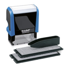 Trodat Printy 4912 Typo Self Inking DIY Stamp Max Plate Size 47x18mm Black ink - 43197