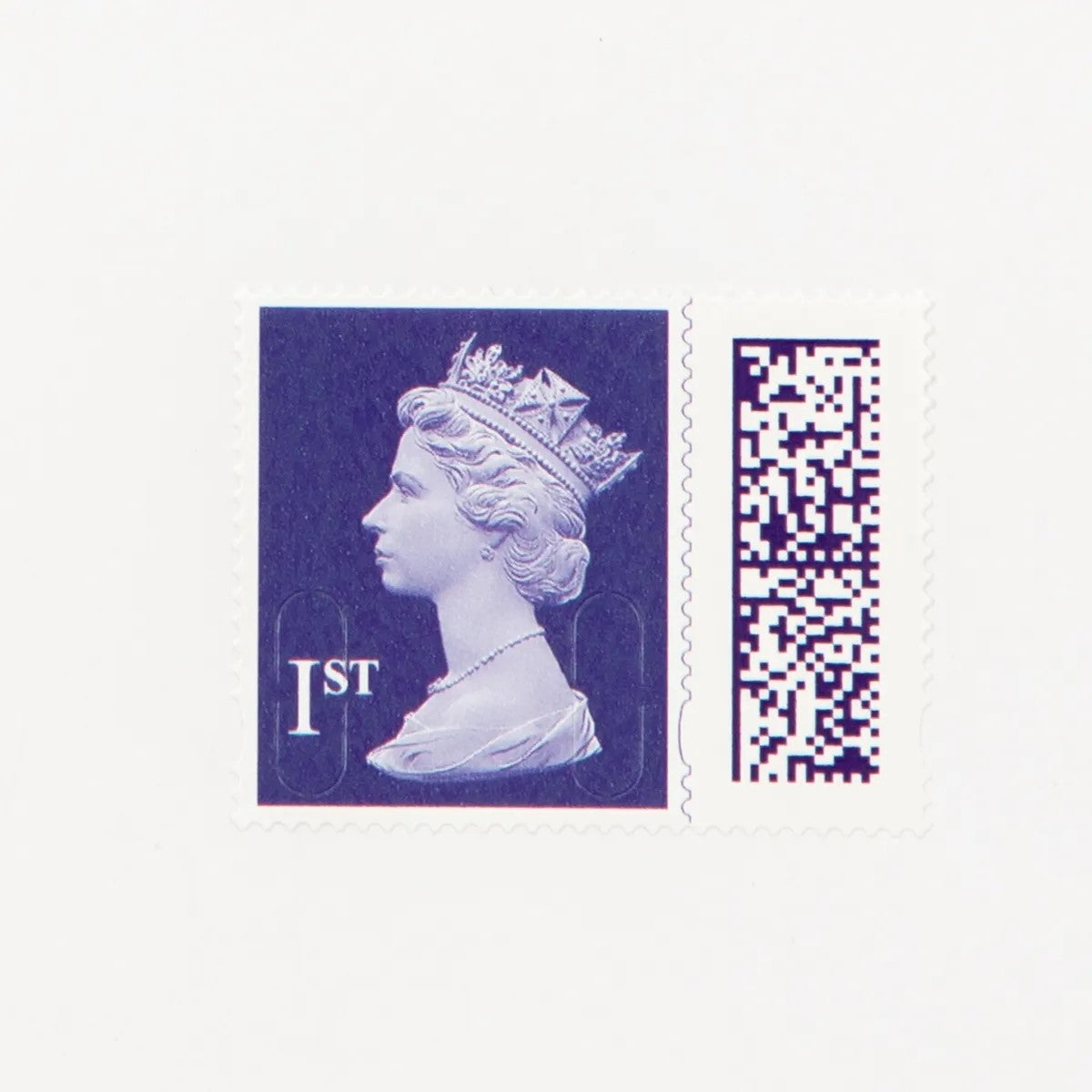 1st Class Stamp Book – Pack of 50 Self-Adhesive Stamps for UK Priority Mail