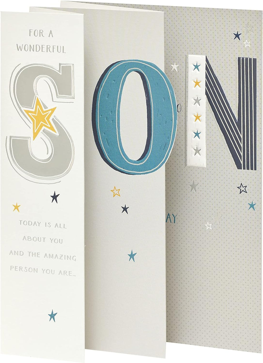 For a Wonderful Son Birthday Card