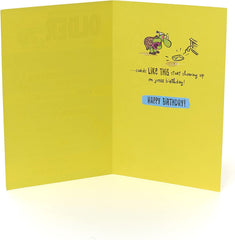 Funny Giggles Birthday Card You Know Your Getting Older When