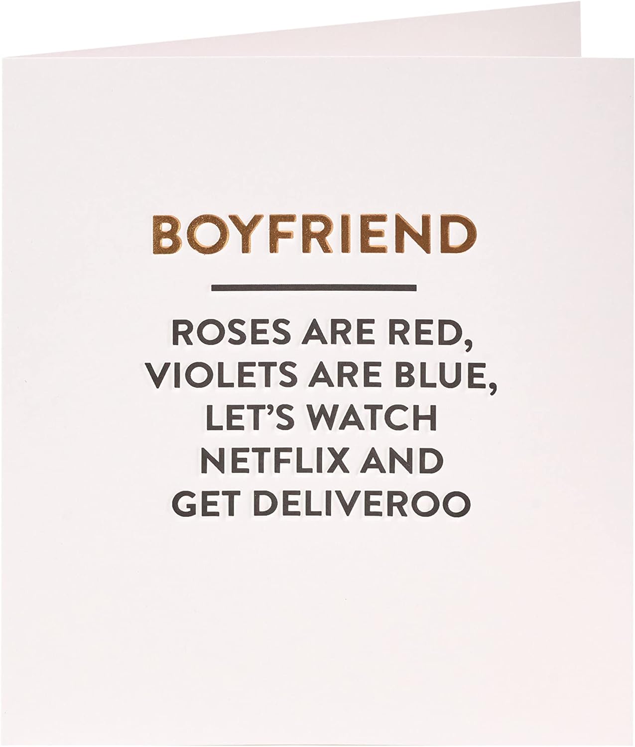 Birthday Card for Boyfriend - Funny Design