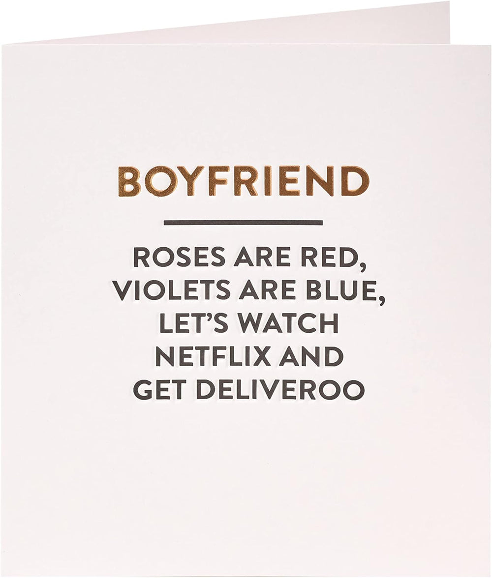 Birthday Card for Boyfriend - Funny Design