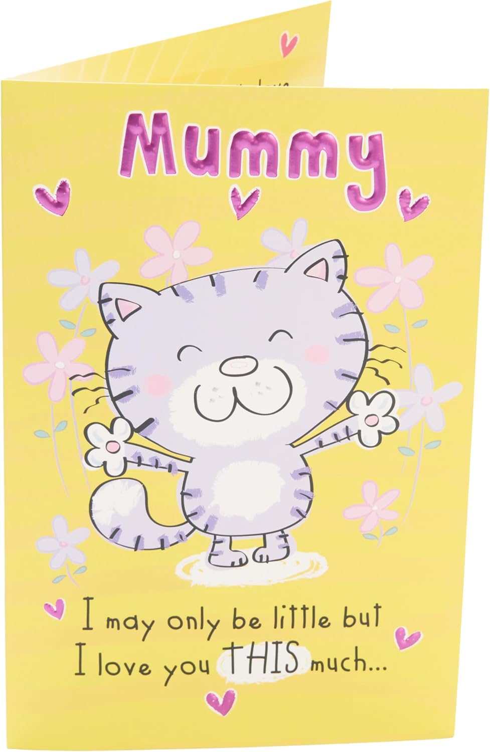 UK Greetings Mother's Day Card for Mummy - Cartoon Cat Design