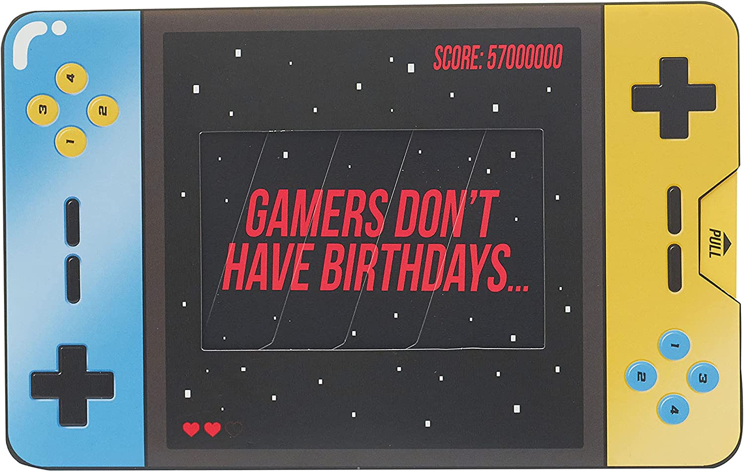 Game Design Open Male Birthday Card