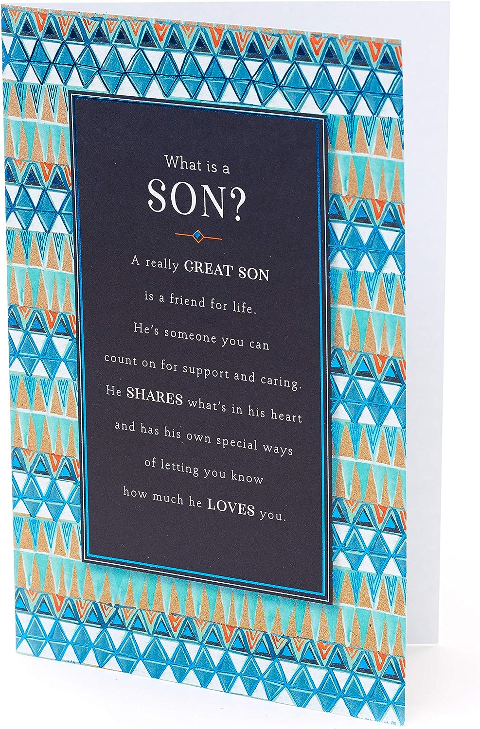 Son Birthday Card with Nice Words