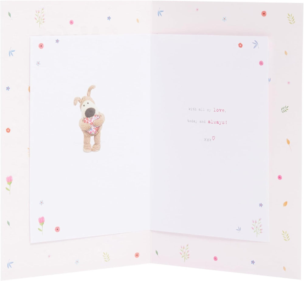 Boofle Birthday Card for Wife - Cute Design