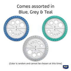 Maped Angle & Circle Maker Template – Assorted Design