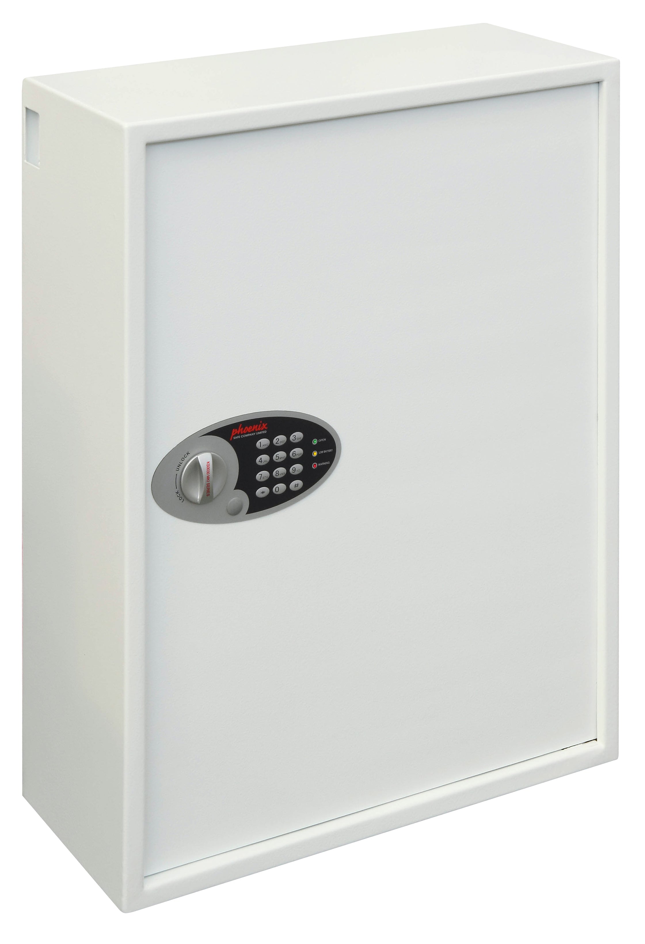 Phoenix Cygnus Key Deposit Safe 500 Hook Electronic Lock White KS0035E DD