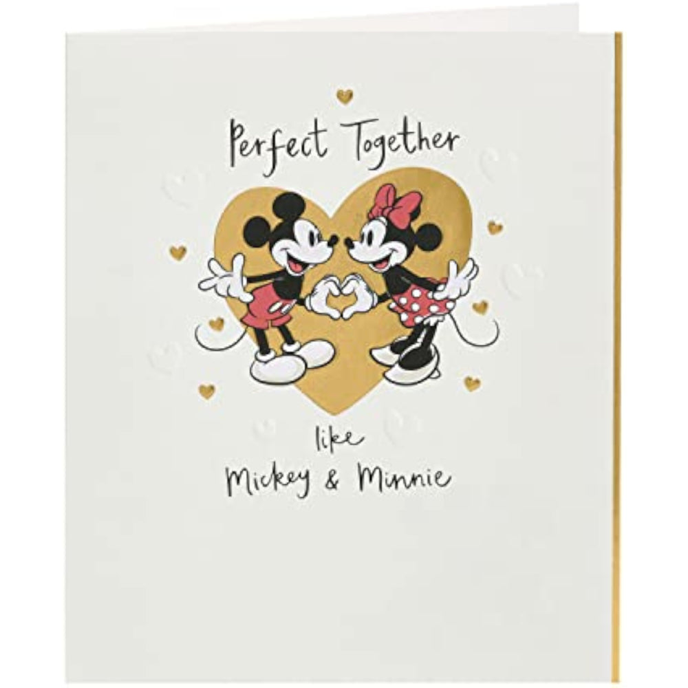 Disney Mickey & Minnie Mouse Design Anniversary Card