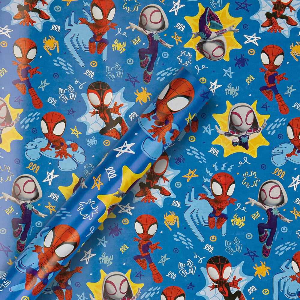 Marvel Spidey Amazing Friends 2M Wrapping Paper Roll