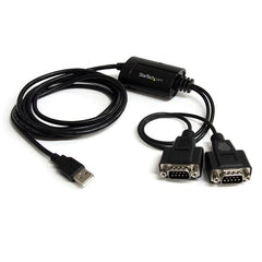 StarTech.com 2PT FTDI USB to Serial RS232 Adapter COM