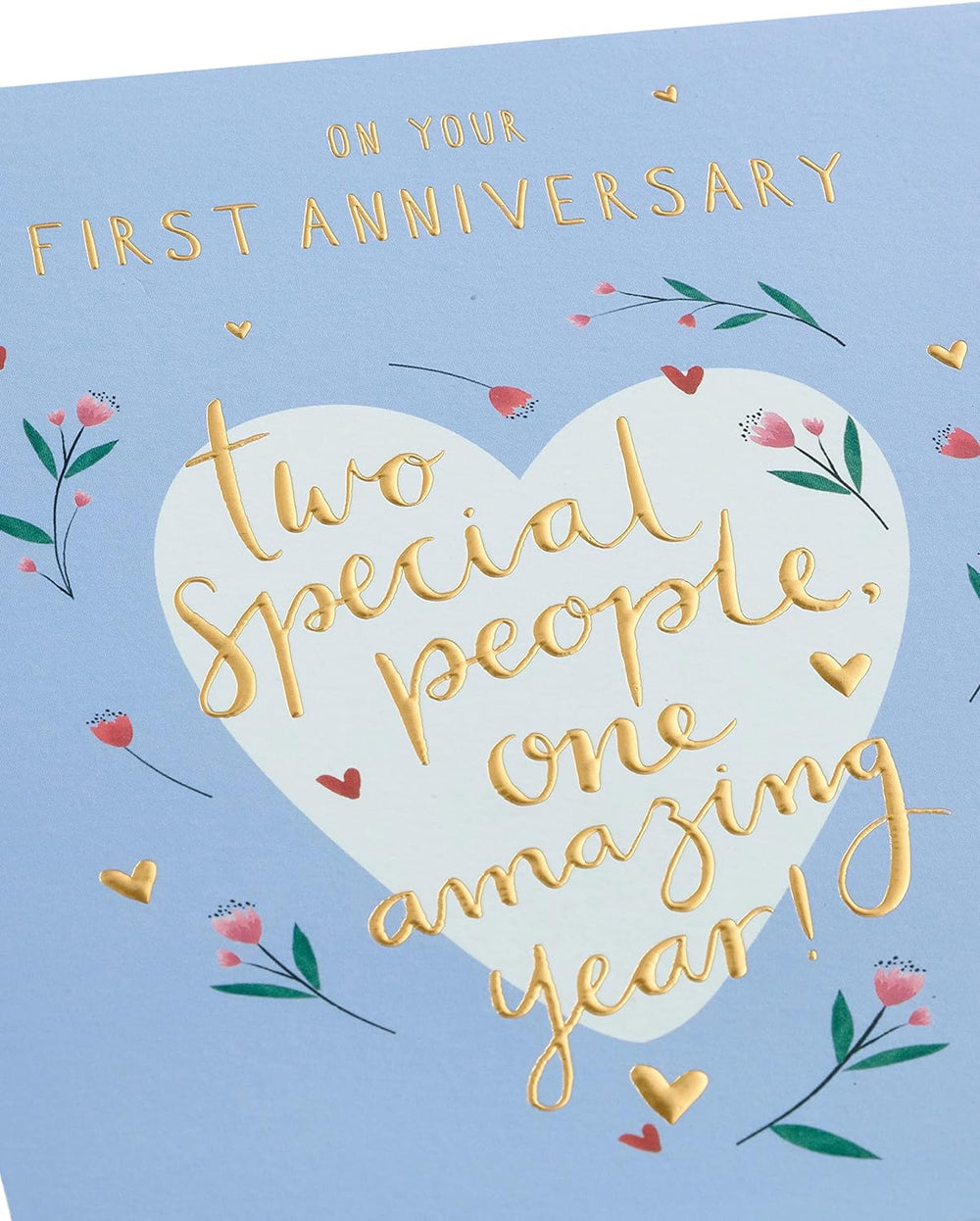 Sweet Design First Anniversary Card