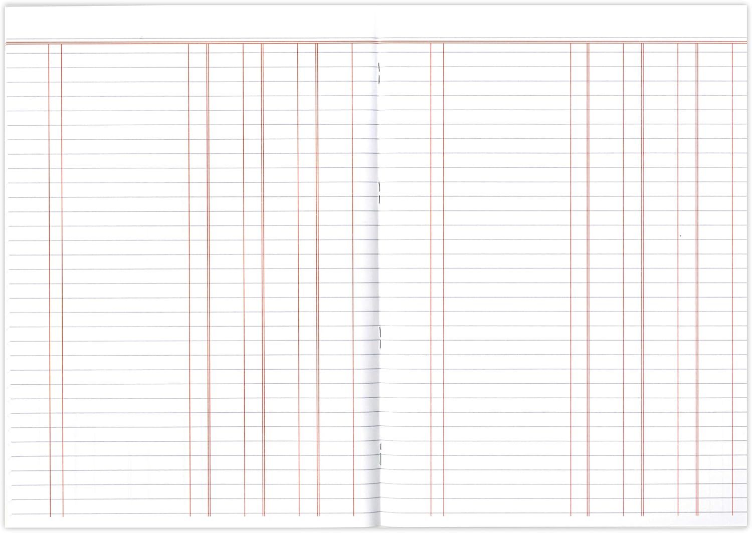Silvine A4 Book Keeping Cash, 32 Pages Printed Treble Cash