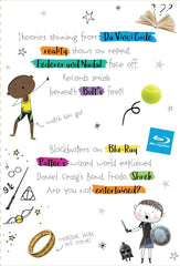 Someone Born in the NOUGHTIES 00's A Decade To Remember 2000-2009 Birthday Greeting Card Blast From The Past (Noughties 00's)