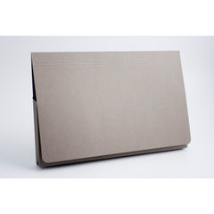 Guildhall Document Wallet Manilla Foolscap Full Flap 315gsm Grey (Pack 50) - PW2-GRYZ