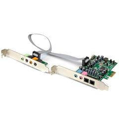 StarTech.com 7.1 PCIe Channel Sound Card 24bit 192KHz