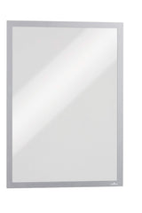 Durable DURAFRAME Magnetic Frame Sign & Document Holder A3 Silver (Pack 5) - 486823